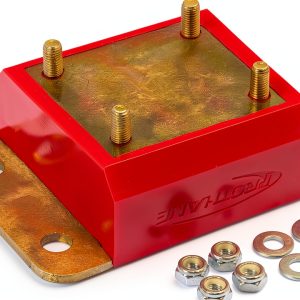 Transmission Mount Kit Prothane Red Polyurethane-0