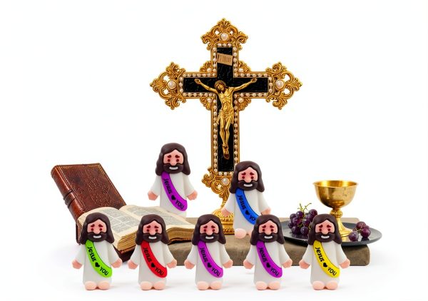 Jesus Figure Anditoy Kids Play Figure Big Rubber-2