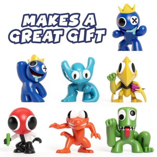 Rainbow Friends Minifigure Set PhatMojo 10 Pack-5