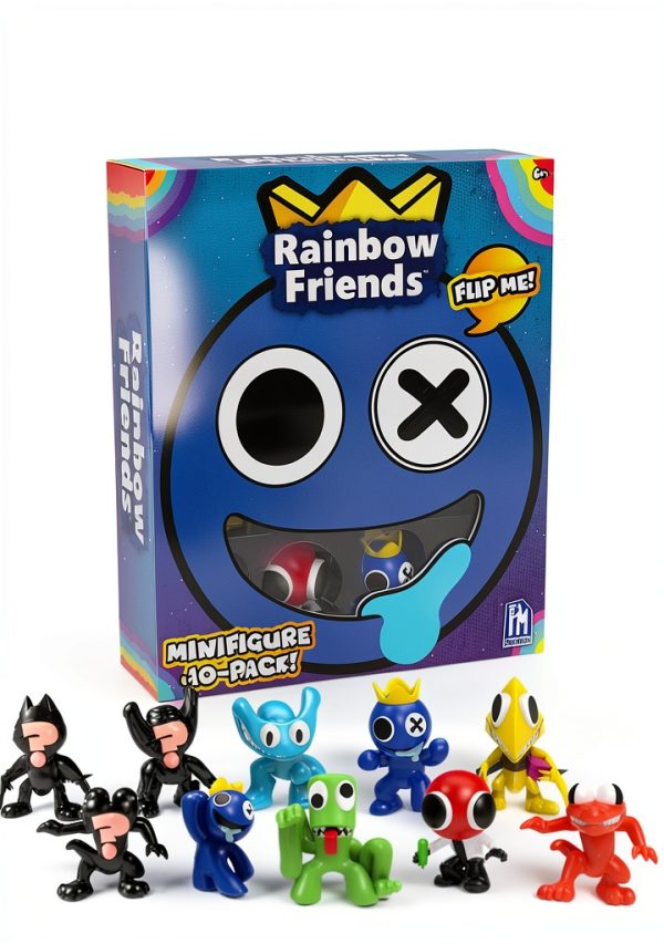 Rainbow Friends Minifigure Set PhatMojo 10 Pack-0