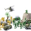 Plastic Army Soldiers TOY Life Durable Toy Set-6