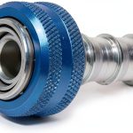 Aeroquip Metal Oil Drain Plug 1/2 inch Blue Silver-0