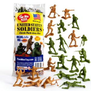 TimMee Plastic Toy Soldiers 100 Figure Set Kids-0