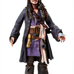 Jack Sparrow Action Figure DCME7 7in Scale-0