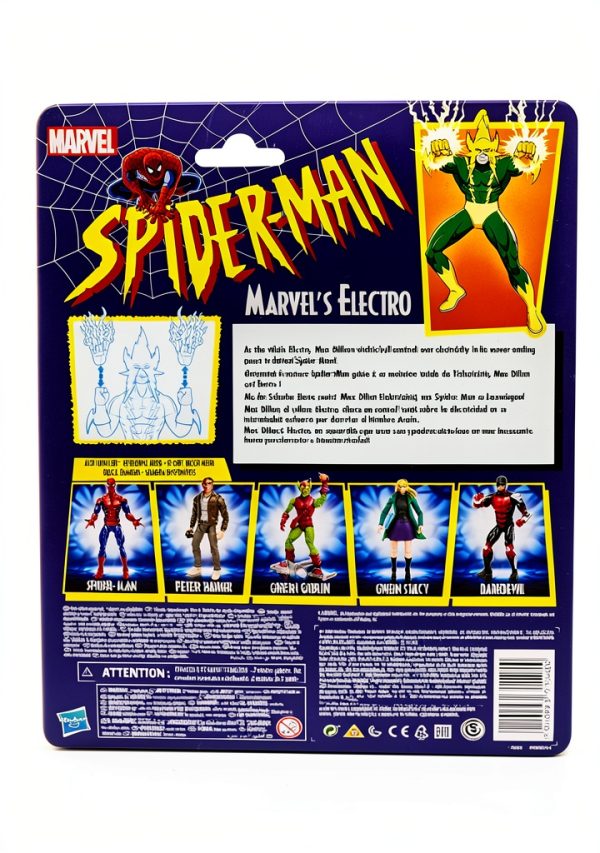 Marvel Electro 6-Inch Action Figure Hasbro Toy-2