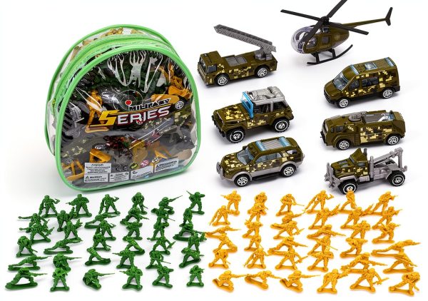 Plastic Army Soldiers TOY Life Durable Toy Set-0