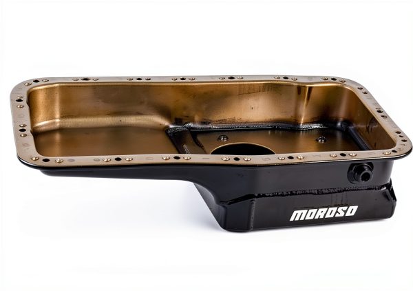 Moroso Honda Oil Pan Clear Zinc Performance Engine-3