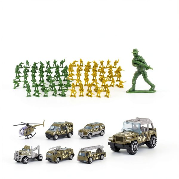 Plastic Army Soldiers TOY Life Durable Toy Set-2