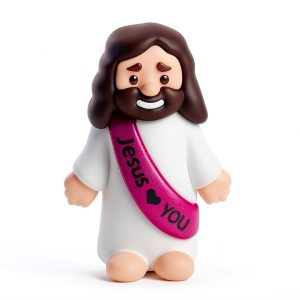 Jesus Figure Anditoy Kids Play Figure Big Rubber-0