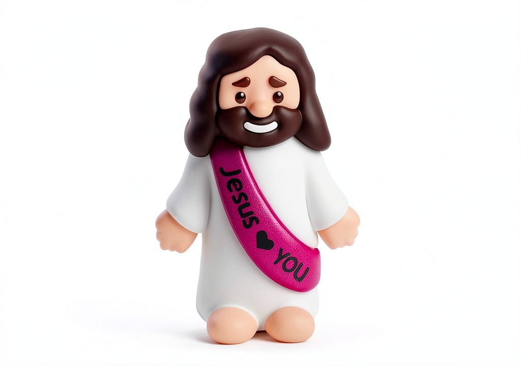 Children playing with Anditoy Jesus Figures during a Sunday school lesson